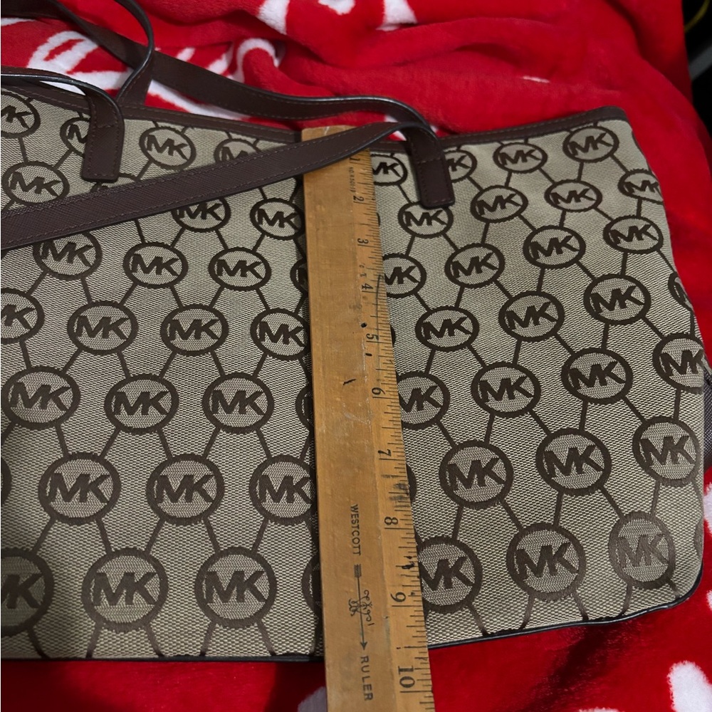 Michael Kors Brown Logo Tote Bag